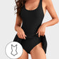 👙 Last Day Special Price £12.99 ! 💃Women's One Piece Tummy Control Tie Knot Swimsuit