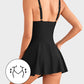 👙 Last Day Special Price £12.99 ! 💃Women's One Piece Tummy Control Tie Knot Swimsuit
