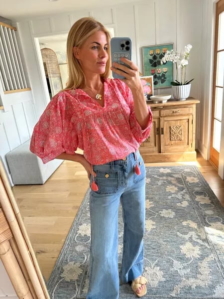 🧣🔥Spring Fashion Update👖Tummy Control Sailor Wide Leg Trouser