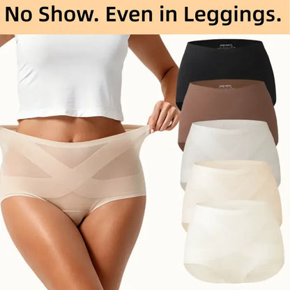 🎁💥LAST DAY SALE 50% OFF!!💖High-Waist Seamless Boxer Briefs  Smooth, Stretchy, Stay-Put Everyday Underwear