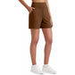 🎁💥LAST DAY SALE 50% OFF!!🥳Women's High-Waisted Athletic Bermuda Shorts with Pockets – Running, Yoga, Summer Casual Activewear（Buy 2 Free Shipping）
