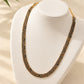 🏆🔥LAST DAY BUY 1 GET 1 FREE😍🐍✨Vintage Snake Pattern Geometric Link Bold Statement Clavicle Chain Jewelry