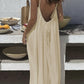 🧡Summer Hot Sale 50% OFF!!⚡Chic Backless Spaghetti Strap Dress for Women 🌴🤍 | Soft Fabric Multiple Sizes & Colors