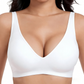 💗LAST DAY SALE - Only ￡8.99!!⚡50K+ SOLD💕 Jelly Wireless Womens Comfortable Wireless Bras Push Up Bralettes Seamless Tshirts Bras Deep V Everyday Bras