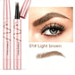 🏆 Last Day Special Price £5.99💖Buy 1 Get 1 Free!🎁🖤 Waterproof Eyebrow Pencil with 4-Prong Tip | Ultra-Fine Lines for Natural Hair-Like Effect 💗 | 24-Hour Smudge-Proof Wear 🌧️