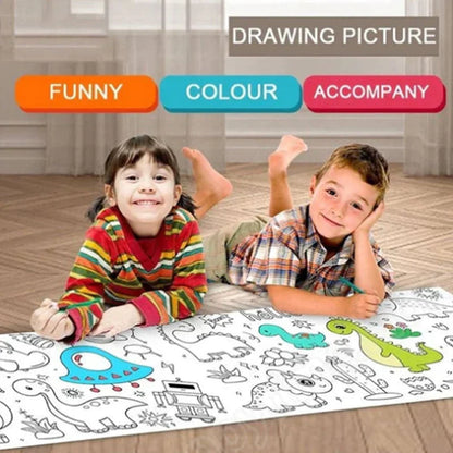 🎨BUY 1 GET 1 FREE🎨👧👦CHILDRENS COLORING DRAWING ROLL✏