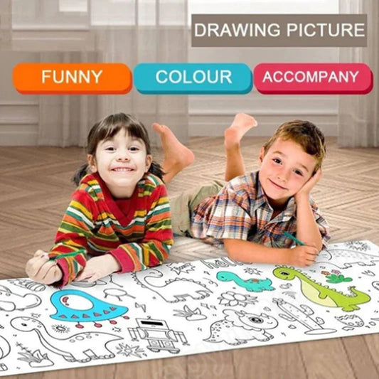 🎨BUY 1 GET 1 FREE🎨👧👦CHILDRENS COLORING DRAWING ROLL✏