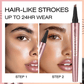 💞BUY 2 GET 1 FREE✨💧 Waterproof Micro-Fork Eyebrow Pencil, Long-Lasting Brow Pen for Natural Hair-Like Strokes, 🌟Smudge-Proof Makeup Tool for Daily Use & Soft Glam