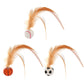 🔥Buy More Save More🔥Interactive Cat Bouncy Ball with Feather