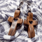 🙏BUY 1 GET 1 FREE✝️100% Handmade Wooden Cross My Heart📖🙏