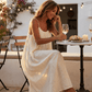 🧡Summer Hot Sale 50% OFF!!⚡Chic Backless Spaghetti Strap Dress for Women 🌴🤍 | Soft Fabric Multiple Sizes & Colors
