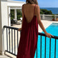 🧡Summer Hot Sale 50% OFF!!⚡Chic Backless Spaghetti Strap Dress for Women 🌴🤍 | Soft Fabric Multiple Sizes & Colors