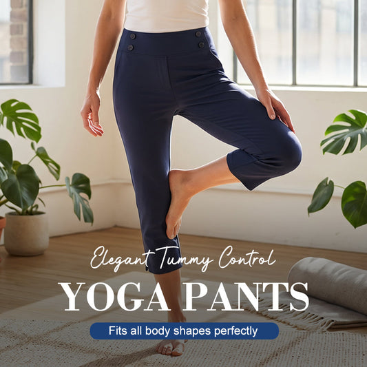 🥳2026 HOT SALE🥳💥New Arrivals 🎉& Special Offers-Elegant Tummy Control Yoga Pants