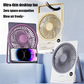 🥳2026 HOT SALE🥳💞50K+ SOLD!🍃 50% OFF!⏰Ultra Slim Card Fan💨Quiet Powerful Desktop Fan Portable for Home 🏠Office Student