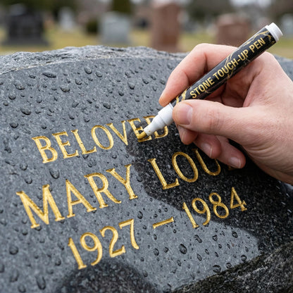 🏆🔥LAST DAY BUY 1 GET 1 FREE💖🐦Tombstone Marker Pen for Restoring Faded Grave Inscriptions