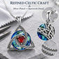 🔥Last Day Only £6.39！🛡️ Celtic Birthstone Shield: Wear Your Protection & Story ✨