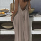 🧡Summer Hot Sale 50% OFF!!⚡Chic Backless Spaghetti Strap Dress for Women 🌴🤍 | Soft Fabric Multiple Sizes & Colors