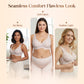 💗LAST DAY SALE - Only ￡8.99!!⚡50K+ SOLD💕 Jelly Wireless Womens Comfortable Wireless Bras Push Up Bralettes Seamless Tshirts Bras Deep V Everyday Bras