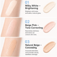 🏆🔥LAST DAY BUY 1 GET 1 FREE💖💄Multipurpose Hydrating Liquid Concealer Pen  ✨