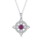 💖2026 Hot Sale 🎉Buy 1 Get 1 Free 💥Mystical Birthstone Witches Knot Necklace – Natural Crystal🔮💞Protect Your Loved Ones