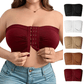 🎁BUY 1 GET 1 FREE🔥Plus Size Strapless Front Buckle Breathable Bra