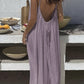 🧡Summer Hot Sale 50% OFF!!⚡Chic Backless Spaghetti Strap Dress for Women 🌴🤍 | Soft Fabric Multiple Sizes & Colors