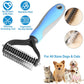 🐾 Last Day Special Price £6.99! 🏆Professional Deshedding Tool For Dogs And Cats – Gentle On Skin, Efficient Grooming & Comfortable Grip Design ✂️🔥