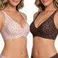 💗LAST DAY SALE - Only ￡8.99!!⚡50K+ SOLD💕 Jelly Wireless Womens Comfortable Wireless Bras Push Up Bralettes Seamless Tshirts Bras Deep V Everyday Bras