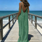 🧡Summer Hot Sale 50% OFF!!⚡Chic Backless Spaghetti Strap Dress for Women 🌴🤍 | Soft Fabric Multiple Sizes & Colors