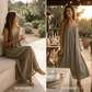 🧡Summer Hot Sale 50% OFF!!⚡Chic Backless Spaghetti Strap Dress for Women 🌴🤍 | Soft Fabric Multiple Sizes & Colors