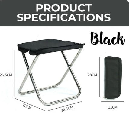 ✨BIG PROMOTION✨Portable Stainless Steel Folding Stool
