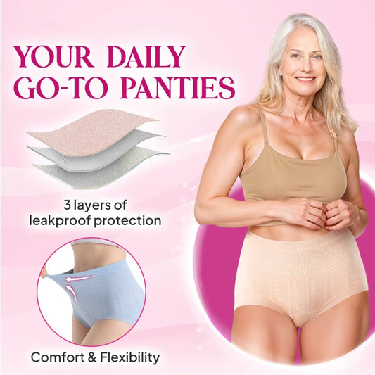 🤩Buy 1 Get 2 Free🤩Leak-proof High-Waist Tummy-Control Butt-Lifting Panties