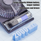 🥳2026 HOT SALE🥳💞50K+ SOLD!🍃 50% OFF!⏰Ultra Slim Card Fan💨Quiet Powerful Desktop Fan Portable for Home 🏠Office Student