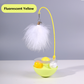 🐱Cat entertainment 3-in-1 toys, turntable ball + tumbler + cat stick🔔🌿