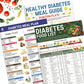 🔥LAST DAY SALE- BUY 2 GET 1 FREE🎁Diabetes Food List & Meal Planner