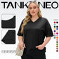 🌷LAST DAY SALE ONLY ￡10.99!!☀️Women's Summer Half Sleeve Casual Loose Fit Cotton Tunic T-shirt