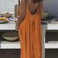 🧡Summer Hot Sale 50% OFF!!⚡Chic Backless Spaghetti Strap Dress for Women 🌴🤍 | Soft Fabric Multiple Sizes & Colors