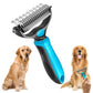 🐾 Last Day Special Price £6.99! 🏆Professional Deshedding Tool For Dogs And Cats – Gentle On Skin, Efficient Grooming & Comfortable Grip Design ✂️🔥