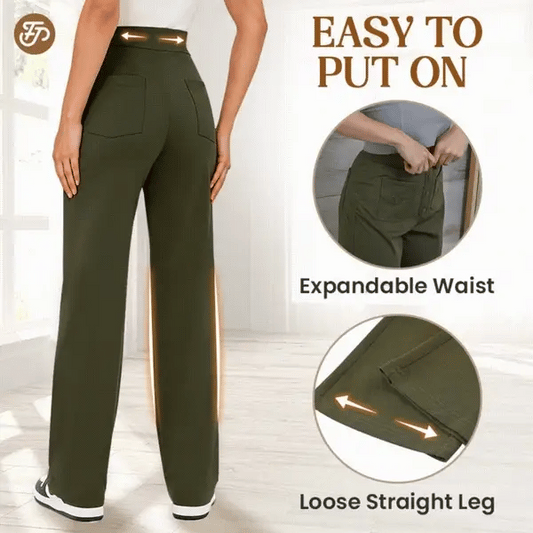 💖LAST DAY SALE 60% OFF💷Women's Casual High Waist Stretch Pants