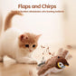 🐈Endless Fun🐕Interactive Chirping & Flapping Toy for Pets💕