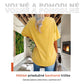 🌷LAST DAY SALE ONLY ￡10.99!!☀️Women's Summer Half Sleeve Casual Loose Fit Cotton Tunic T-shirt