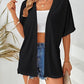 🔥Summer Hot Sale 60％ OFF🏳️‍🌈2025 New Stylish Flowy Short Sleeve Cardigan✈️Buy 2 Free Shipping