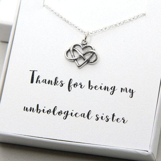🎁BUY 1 GET 1 FREE🎁5th Anniversary Celebration Limited Offer👭Unbiological Sister Necklace, Best Friend Necklace💖