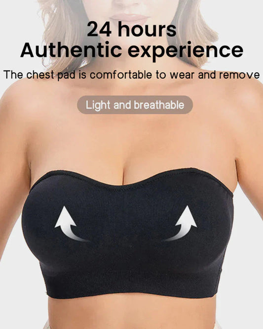2026 New🔥BUY 1 GET 1 FREE🔥Non-Slip Bandeau Seamless Wireless Strapless Bra