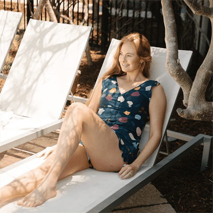 🎉Vacation Sale🔥HOT SALE 67% OFF😍Swim Romper Built-in Bra & Shorts with Pockets