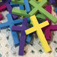 🎁BUY 1 GET 1 FREE✝️Best Encouraged And Blessed Gift-Handmade Prayer Quilt with cross inside