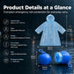 🎁💥LAST DAY SALE 50% OFF!!💖🌧️ Pocket-Size Disposable Raincoat for Unexpected Showers