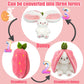 🔥2025 HOT SALE 🐇 Hoppy Children's Day - Carrot Bunny Transformed into Little Rabbit🎀 Fruit Doll Plush Toy🐰