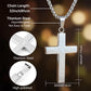 💖BUY 1 GET 1 FREE - ✝️Lord's Prayer Scibble Cross Necklace