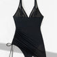 💥Last Day Special Sale 64% OFF🩱Slimming Mesh Sheer Sarong Wraps Swimsuit